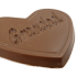 Milk Chocolate Heart-Shaped Bar for Grandad - 95g