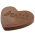 Milk Chocolate Heart-Shaped Bar for Grandad - 95g