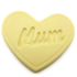White Chocolate Heart-Shaped Bar for Mum - 95g