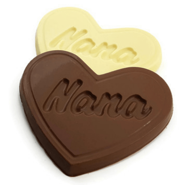 Nana Heart Shaped Chocolate Bar