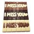 I Miss You Chocolate Bar