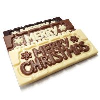 Merry Christmas Chocolate Bar