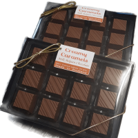 Caramels in Belgian Milk Chocolate 12pk Caramels in Belgian Milk Chocolate 12pk