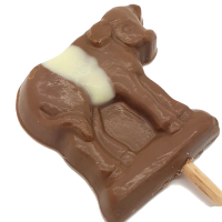 Milk Chocolate Belted Galloway Lolly