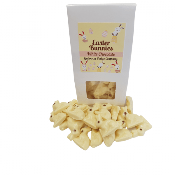Bite-sized White Chocolate Easter Bunnies 65g