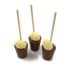 Egg Hot Chocolate Stirrer - Milk and White Egg Hot Chocolate Stirrer - Milk and White