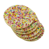 Belgian White Chocolate Jazzies - 100g