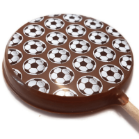 Football Chocolate Lolly