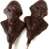 Chocolate Pirate Lollipop
