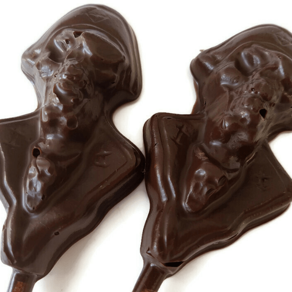 Dark Chocolate Pirate Lollipop