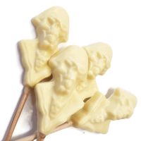 White Chocolate Pirate Lollipop White Chocolate Pirate Lollipop