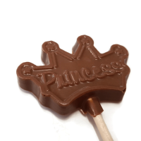 Chocolate Princess Lollipop – Milk Chocolate