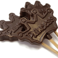 Chocolate Princess Lollipop – Dark Chocolate Chocolate Princess Lollipop – Dark Chocolate