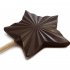 Chocolate Star Lolly