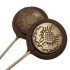 Scottish Thistle Chocolate Lolly with Bronze Edible Lustre