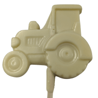 Tractor Lolly - White Chocolate 