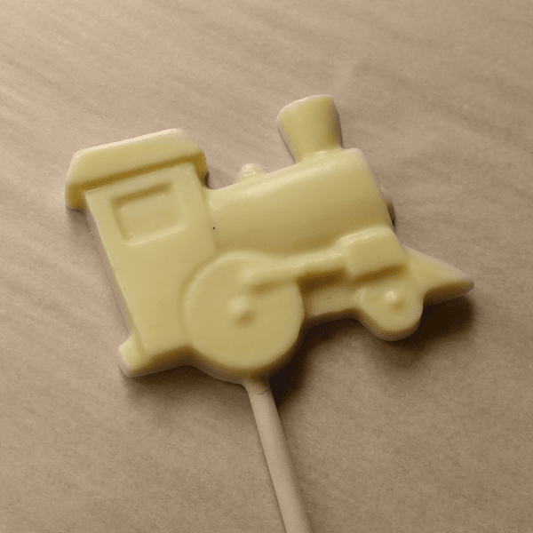 White Chocolate Train Lollipop