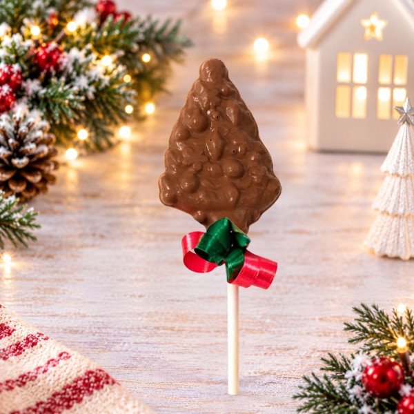 Christmas Milk Chocolate Christmas Tree Lolly
