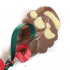 Santa Face Chocolate Lolly (M)