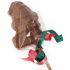 Santa with Present Chocolate Lolly (M)