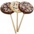 Snowman Belgian Chocolate Lolly