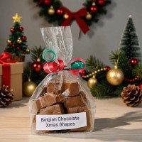Christmas Milk Chocolate Shapes Bag
