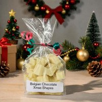 Christmas White Chocolate Shapes Bag