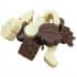 Milk and White Chocolate Xmas shapes - 