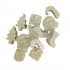 White Chocolate Xmas shapes