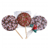 Snowman Belgian Chocolate Lolly