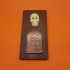 Chocolate Bar with Skull and Headstone