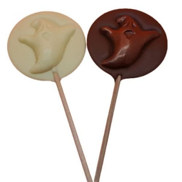 Ghost Chocolate Lolly