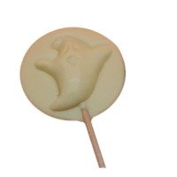 Ghost White Chocolate Lolly Ghost White Chocolate Lolly
