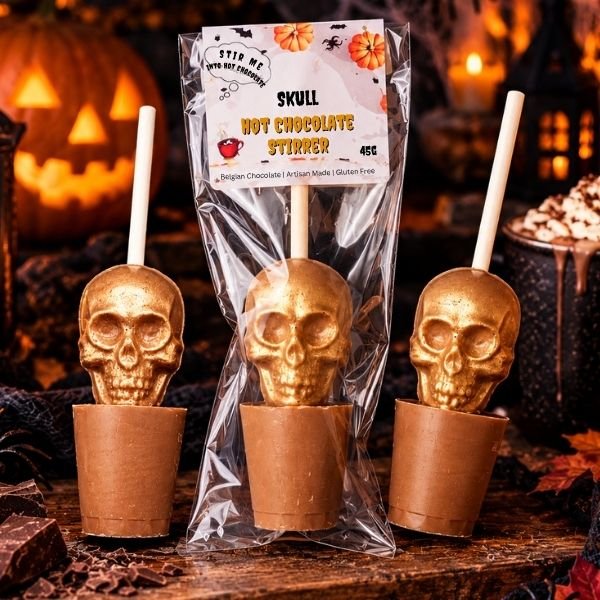 Skull Hot chocolate Stirrer
