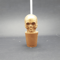 Skull Hot chocolate Stirrer