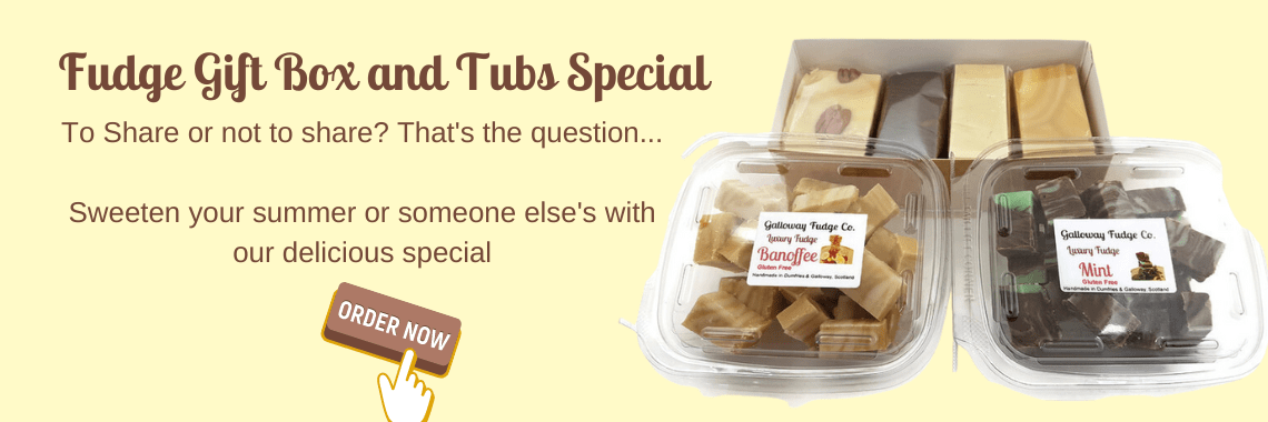 Fudge Gift Box and Tubs Special