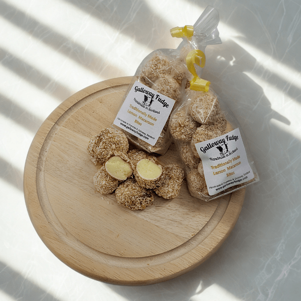 Lemon Scottish Macaroon Bites – Traditionally Made Lemon Scottish Macaroon Bites – Traditionally Made