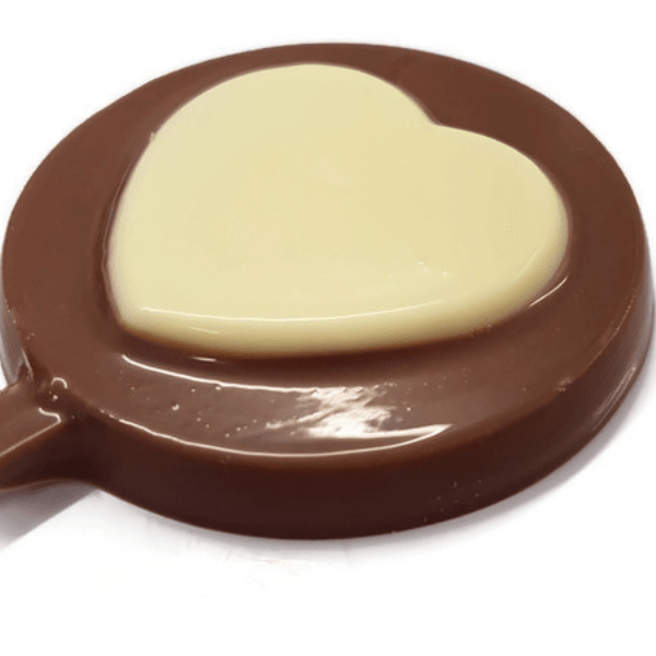 Heart Chocolate Lolly